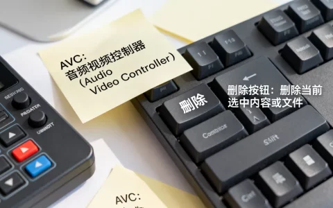 AVC是什么意思？删除按钮在电脑里代表什么