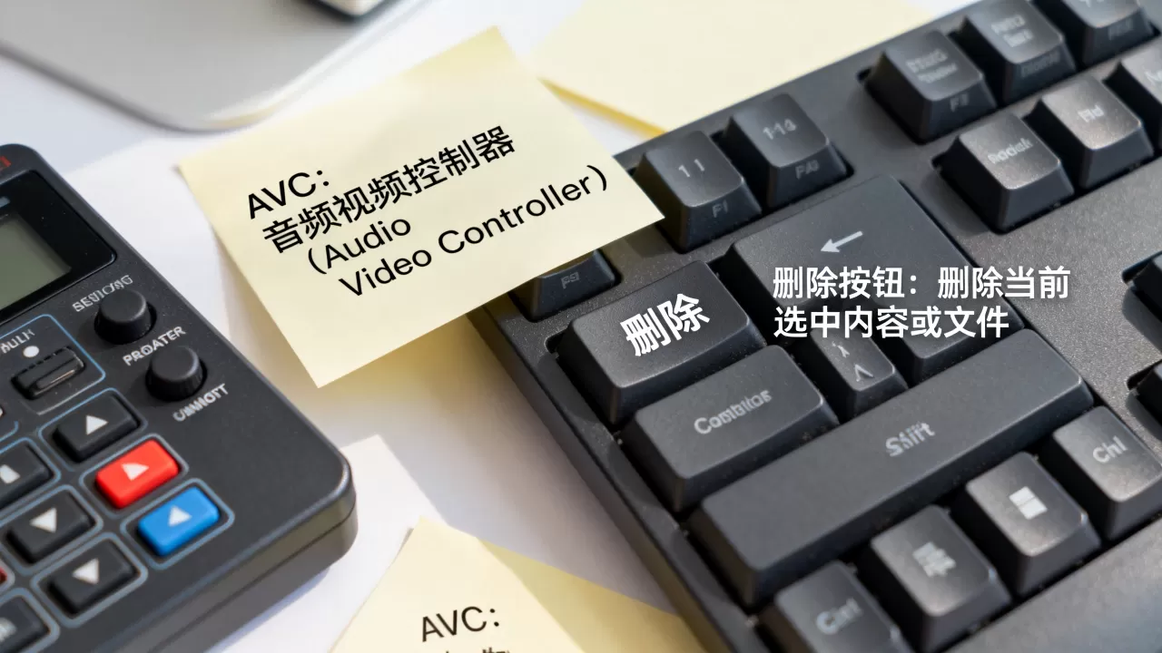 AVC是什么意思?删除按钮在电脑里代表什么 AVC是什么意思?删除按钮在电脑里代表什么