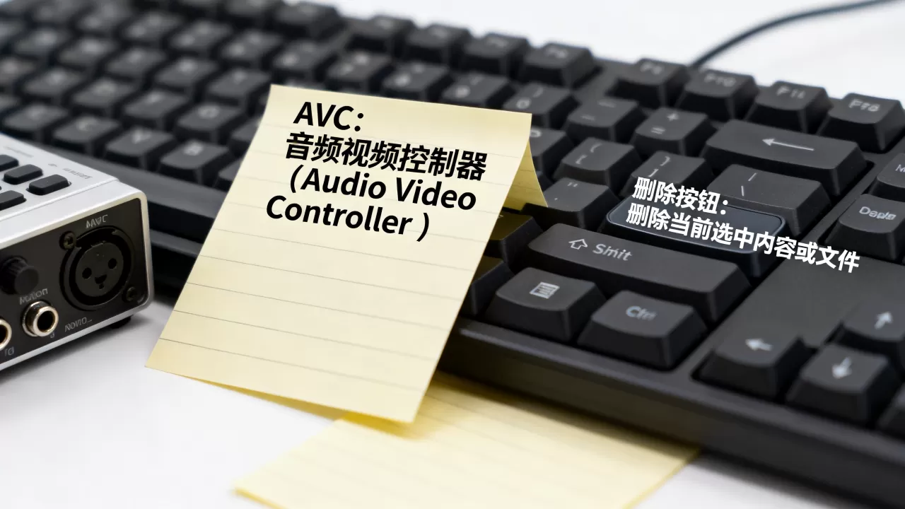 AVC是什么意思?删除按钮在电脑里代表什么 AVC是什么意思?删除按钮在电脑里代表什么