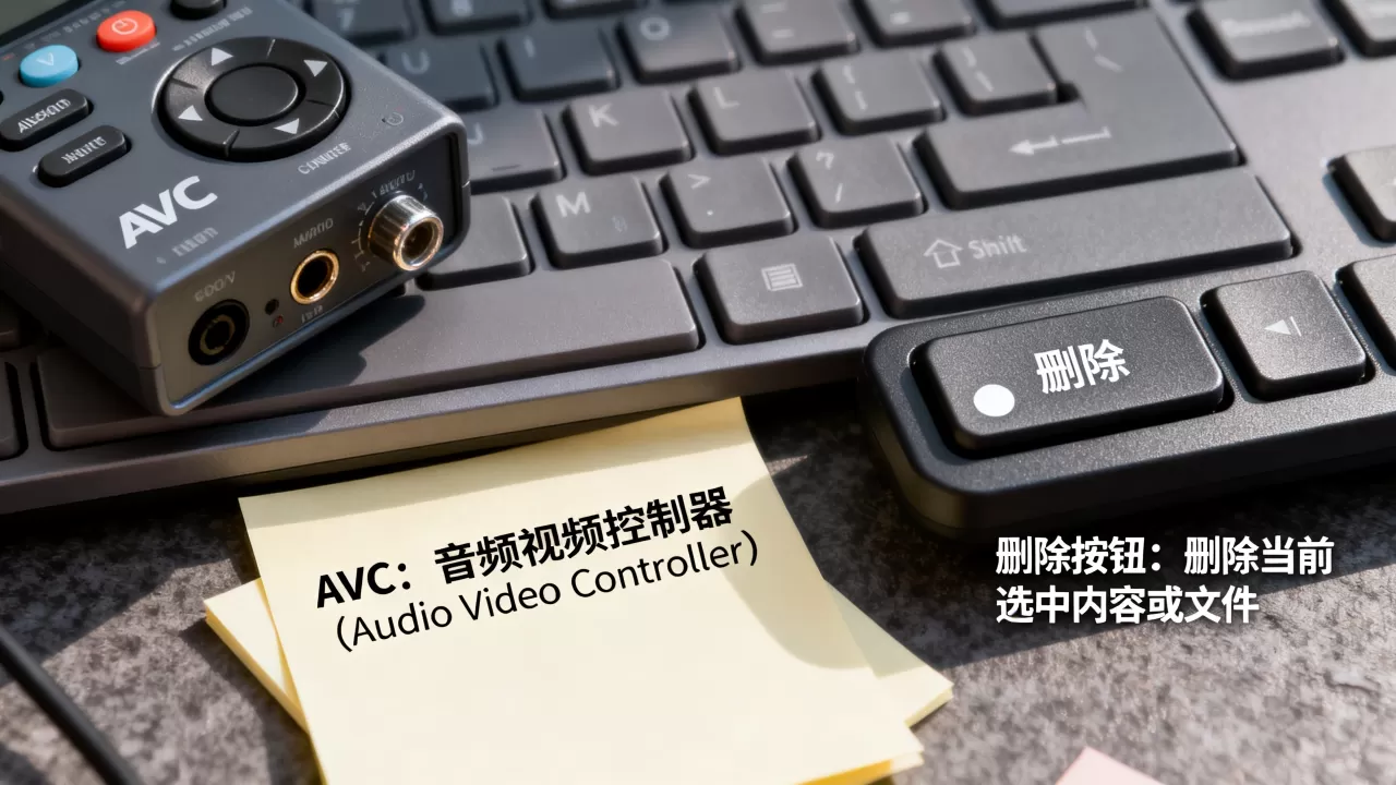 AVC是什么意思?删除按钮在电脑里代表什么 AVC是什么意思?删除按钮在电脑里代表什么