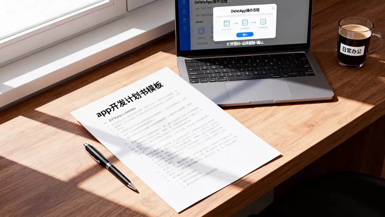 如何编写app开发计划书模板？删除应用模板DeleteApp怎么操作
