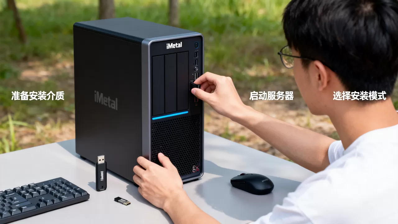 如何安装iMetal服务器操作系统？云服务器系统安装教程
