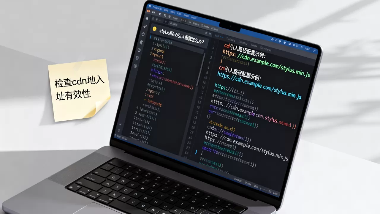 stylus用cdn引入报错怎么办？stylus引入cdn路径配置