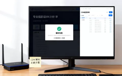 域名加cdn解析失败怎么办？域名绑定cdn后解析不生效