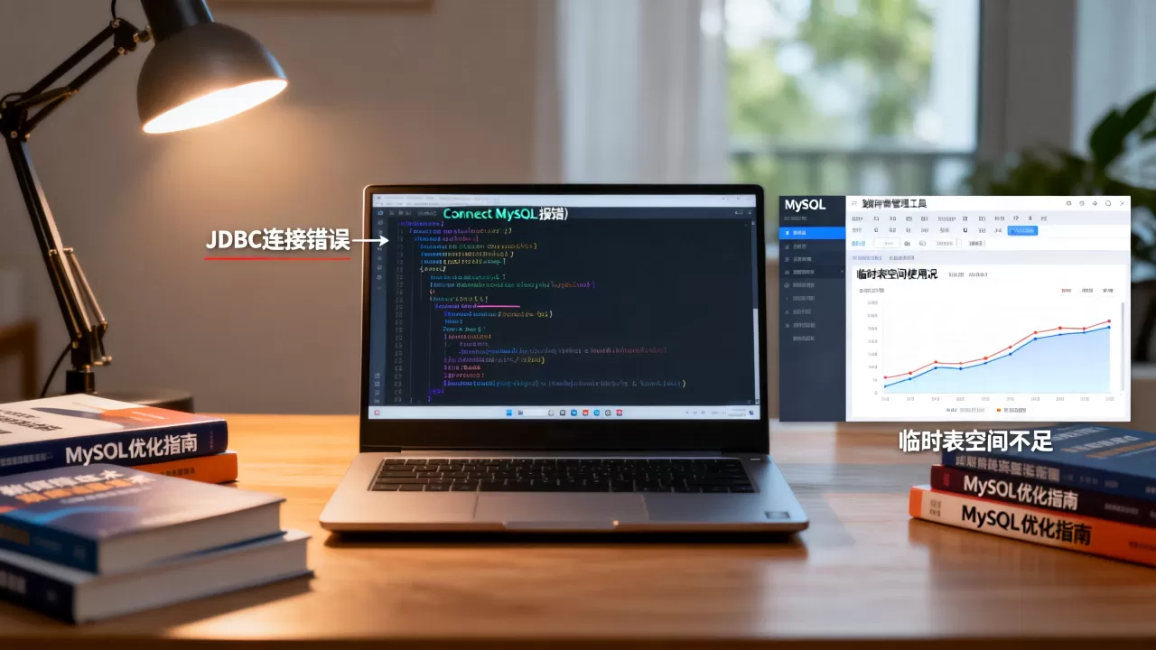 JDBC连接MySQL为何报错?MySQL临时表空间不足怎么解决 JDBC连接MySQL为何报错?MySQL临时表空间不足怎么解决