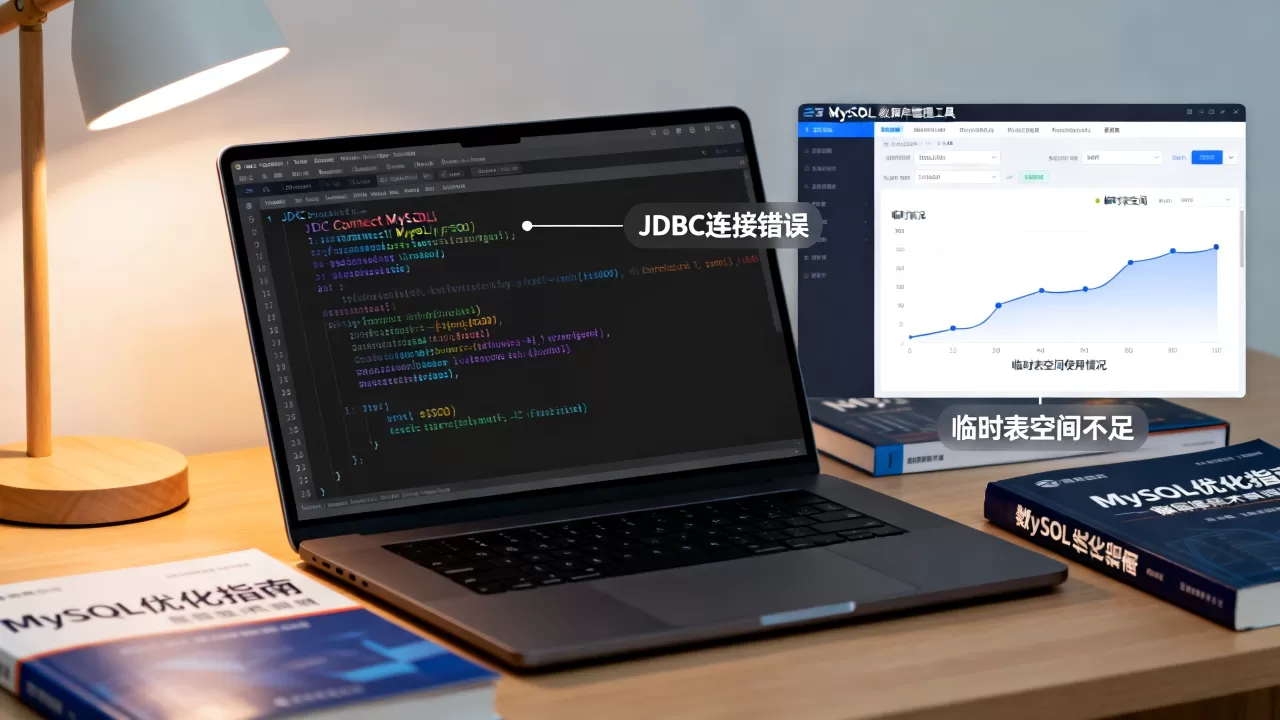 JDBC连接MySQL为何报错?MySQL临时表空间不足怎么解决 JDBC连接MySQL为何报错?MySQL临时表空间不足怎么解决