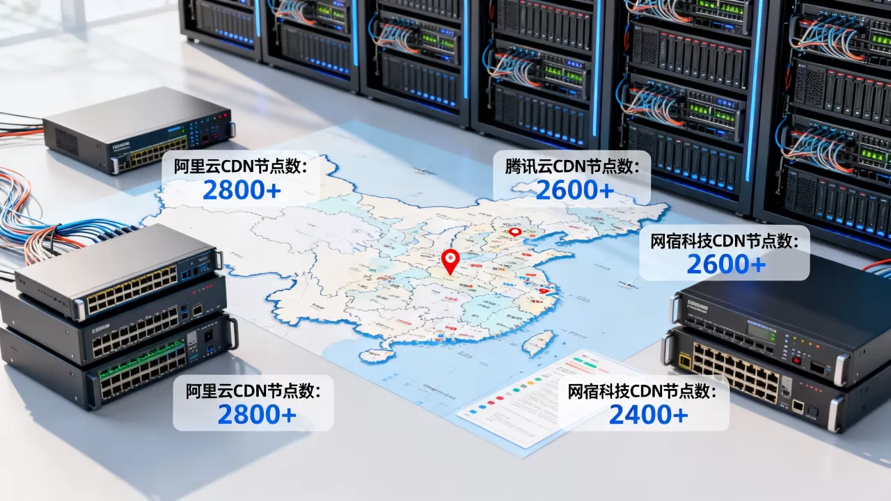 哪些企业CDN节点最多?国内CDN服务商排名 哪些企业CDN节点最多?国内CDN服务商排名