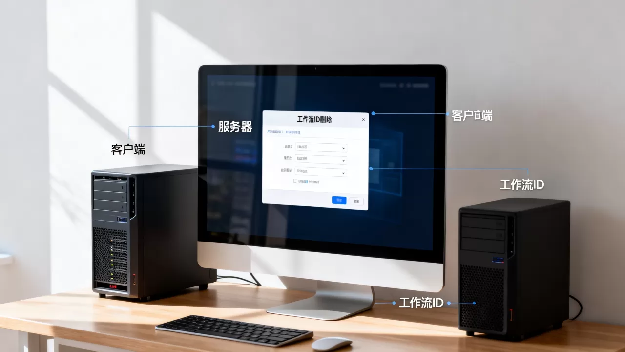 按照客户端服务器模式工作一开始是怎么回事?如何按照ID删除工作流 按照客户端服务器模式工作一开始是怎么回事?如何按照ID删除工作流