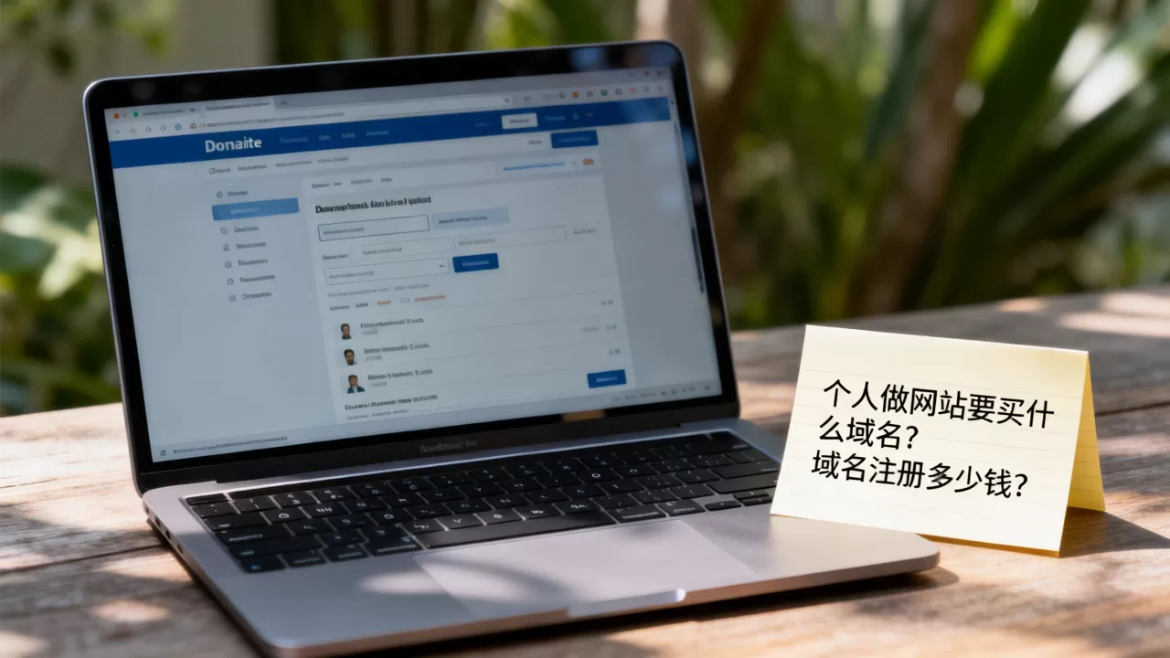 个人做网站要买什么域名?域名注册多少钱 个人做网站要买什么域名?域名注册多少钱