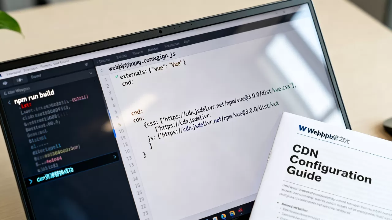 webpack cdn 资源替换怎么做？webpack配置cdn引入第三方库