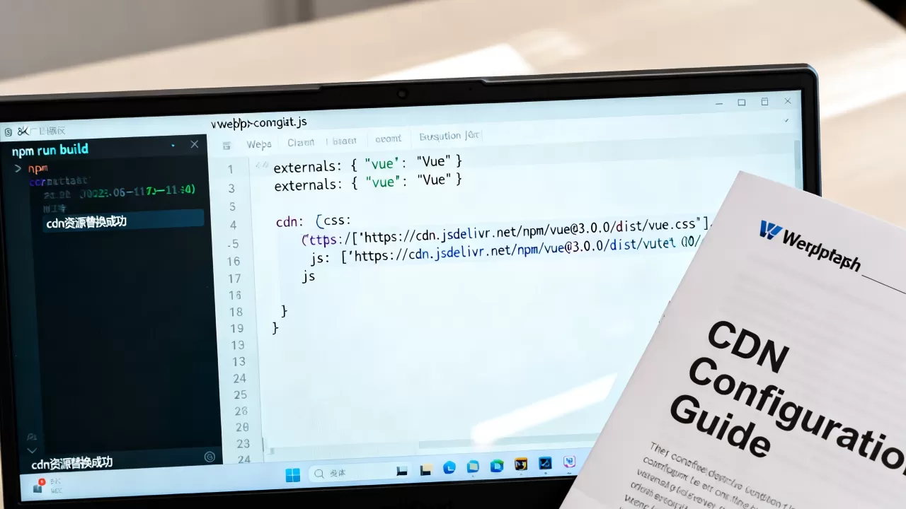 webpack cdn 资源替换怎么做？webpack配置cdn引入第三方库