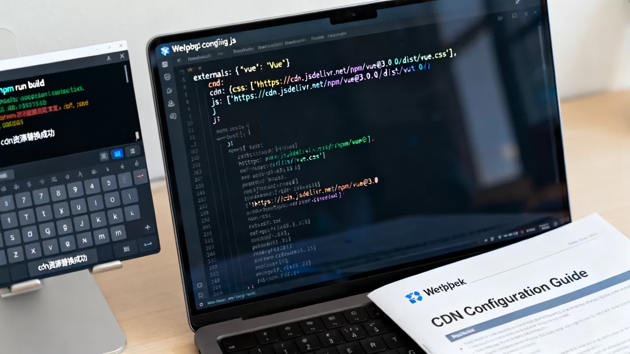 webpack cdn 资源替换怎么做？webpack配置cdn引入第三方库