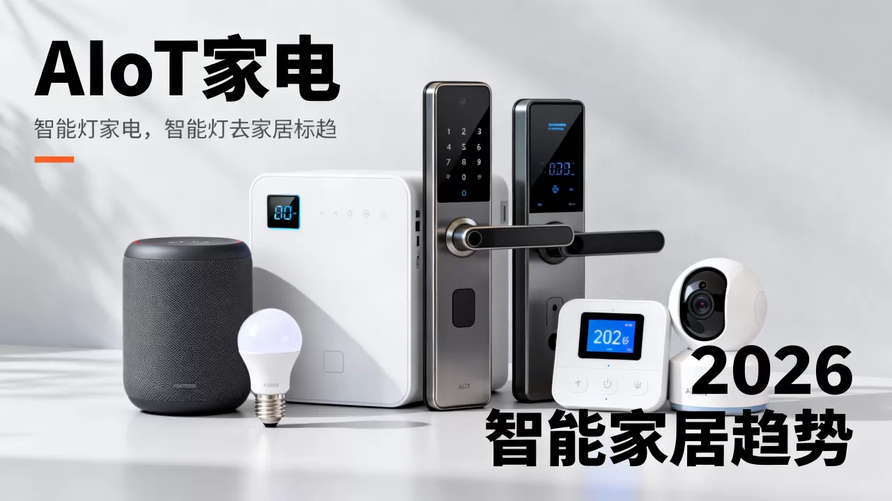 AIoT家电设备是什么?2026年智能家居发展趋势解析 AIoT家电设备是什么?2026年智能家居发展趋势解析