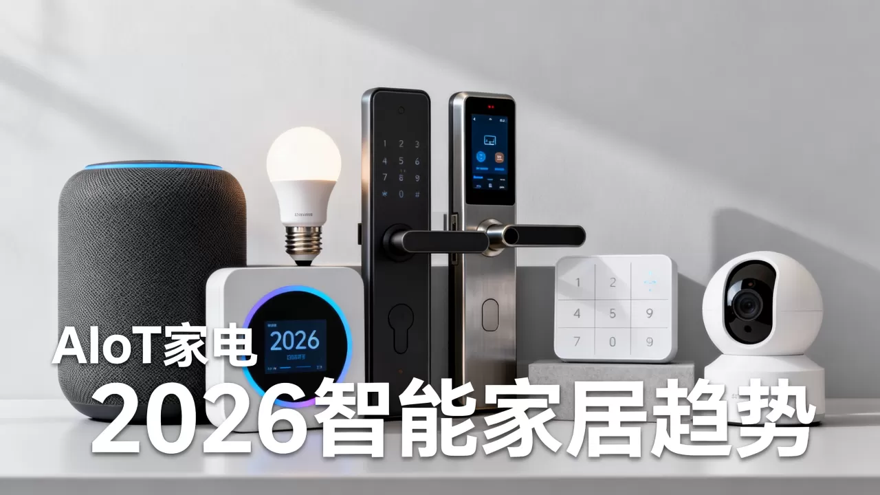 AIoT家电设备是什么?2026年智能家居发展趋势解析 AIoT家电设备是什么?2026年智能家居发展趋势解析