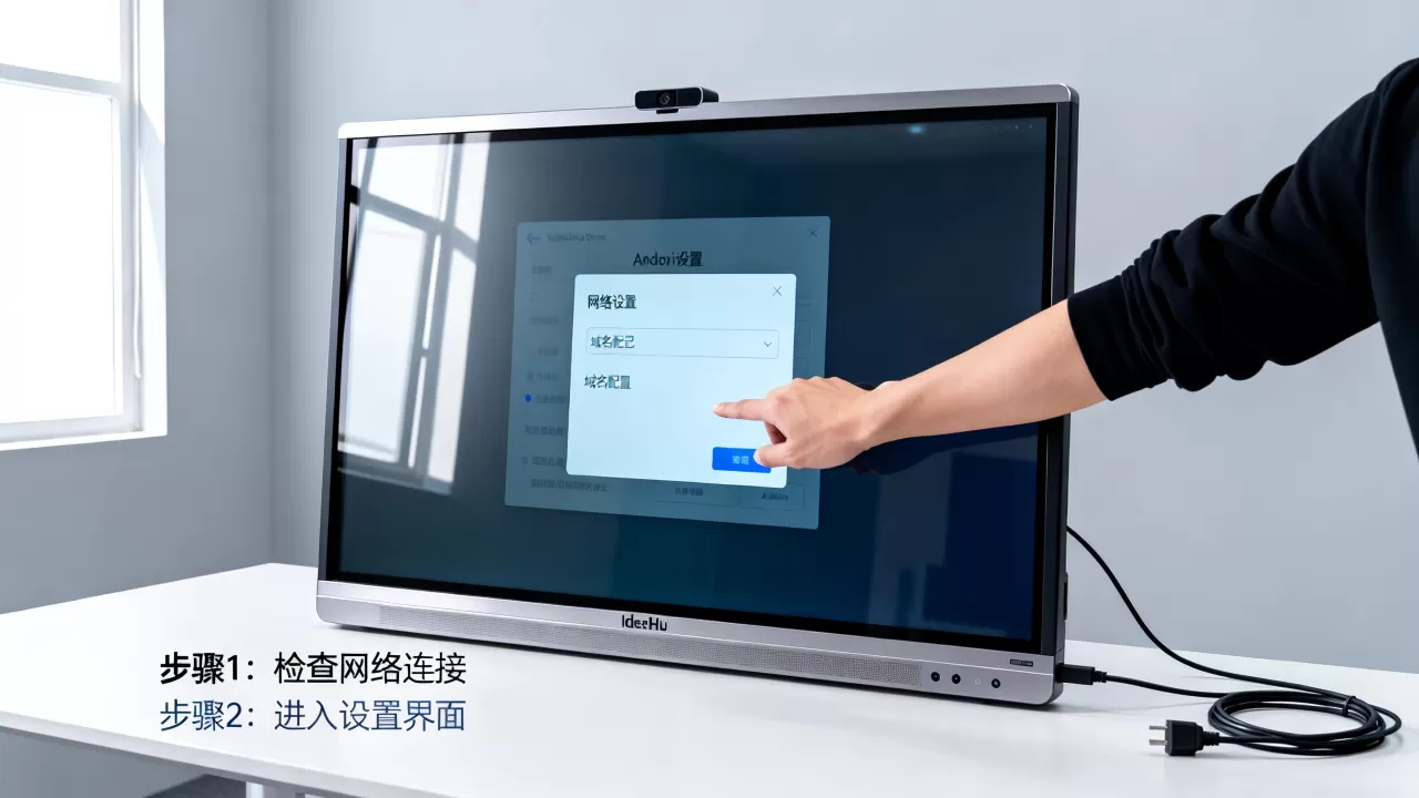 安卓域名设置失败怎么办?IdeaHub Board设备安卓设置教程 安卓域名设置失败怎么办?IdeaHub Board设备安卓设置教程