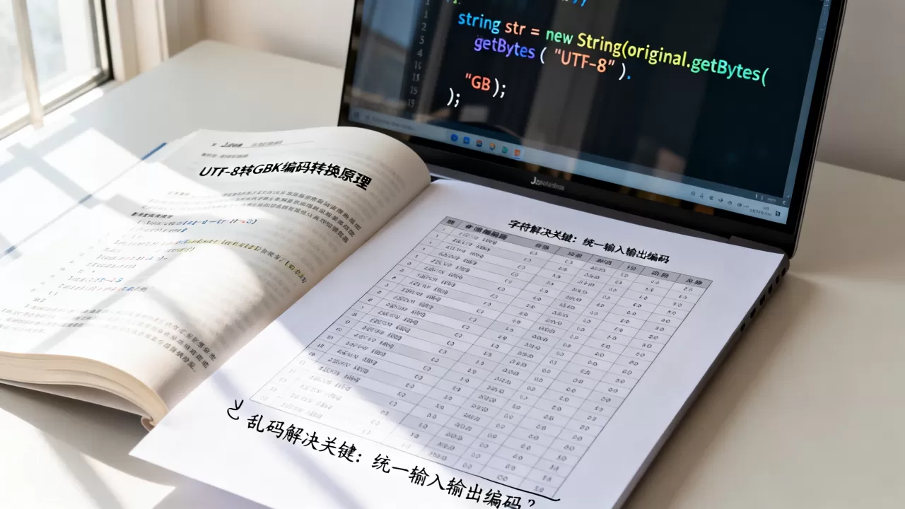 Java编码转换原理是什么？utf8转gbk乱码怎么解决