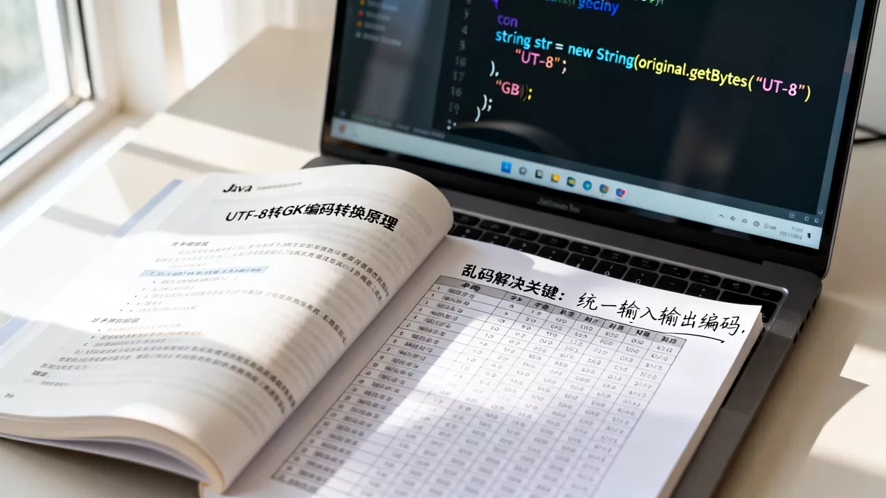 Java编码转换原理是什么？utf8转gbk乱码怎么解决