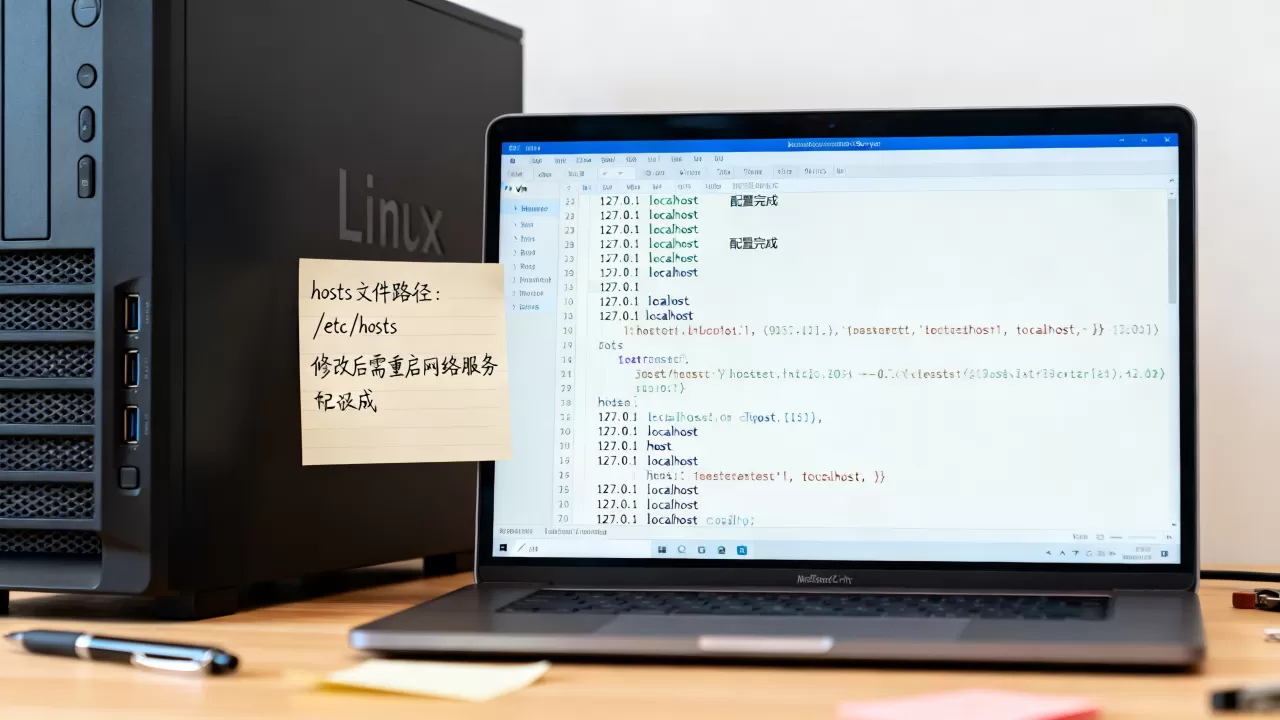 Linux服务器hosts文件怎么配置？hosts文件配置方法详解