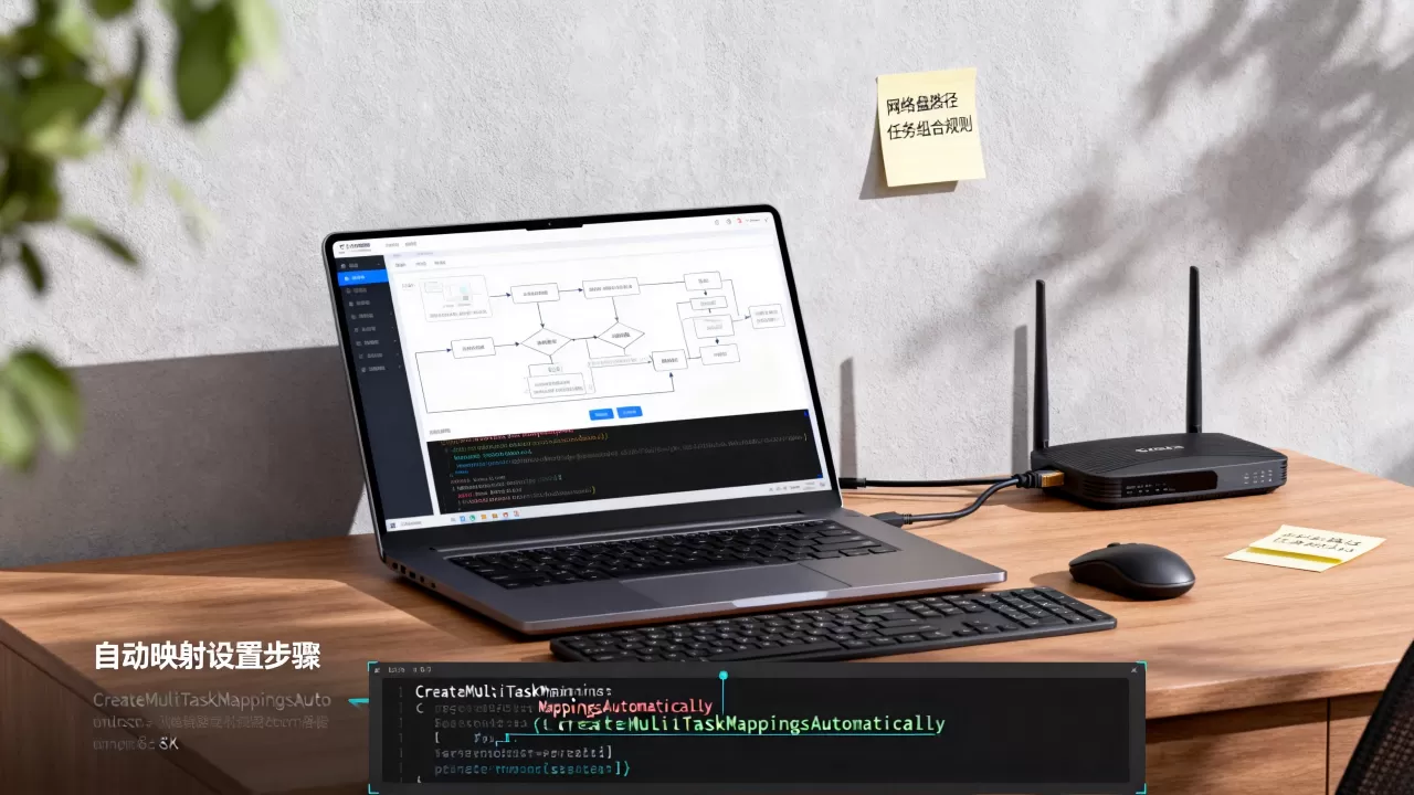 ad网络盘映射自动怎么设置?组合任务自动映射CreateMultiTaskMappingsAutomatically ad网络盘映射自动怎么设置?组合任务自动映射CreateMultiTaskMappingsAutomatically