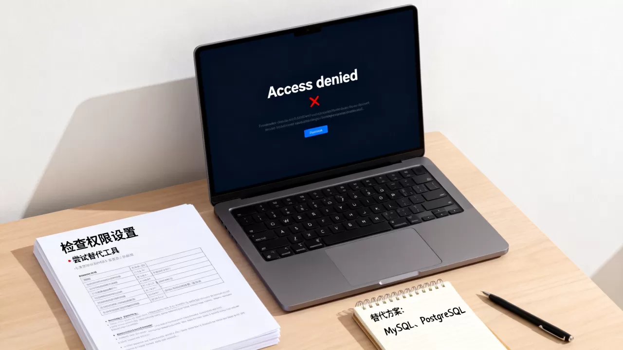 Access数据库报错Access denied怎么解决？替代方案有哪些
