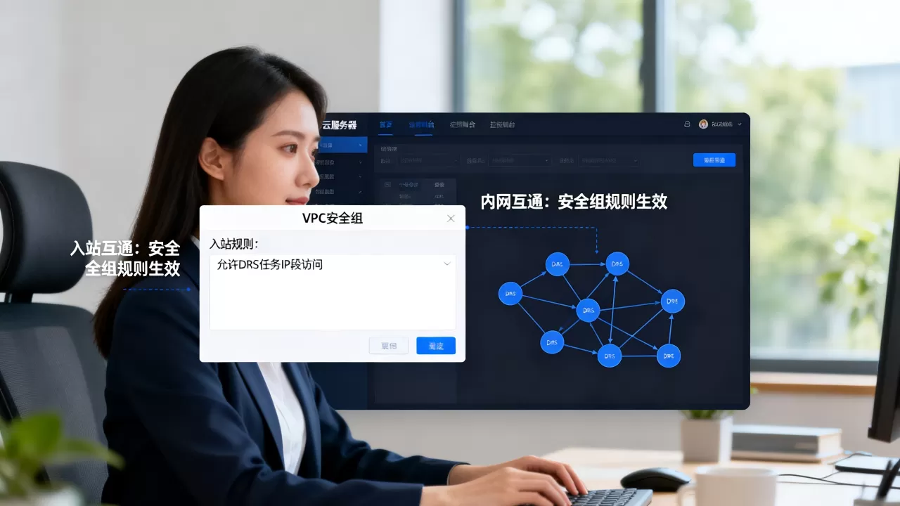 如何通过设置VPC安全组实现DRS任务网络互通?安全组实现内网互通 如何通过设置VPC安全组实现DRS任务网络互通?安全组实现内网互通