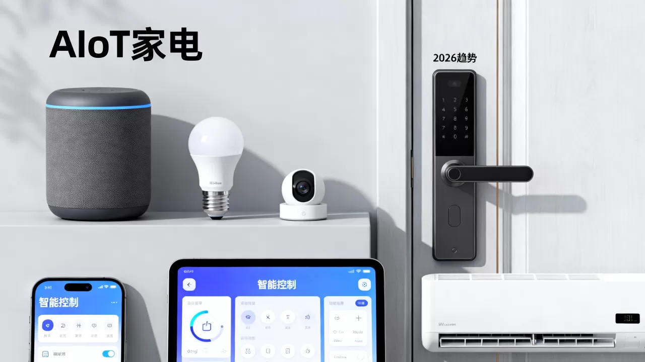 AIoT家电是什么?2026年AIoT智能家居发展趋势 AIoT家电是什么?2026年AIoT智能家居发展趋势