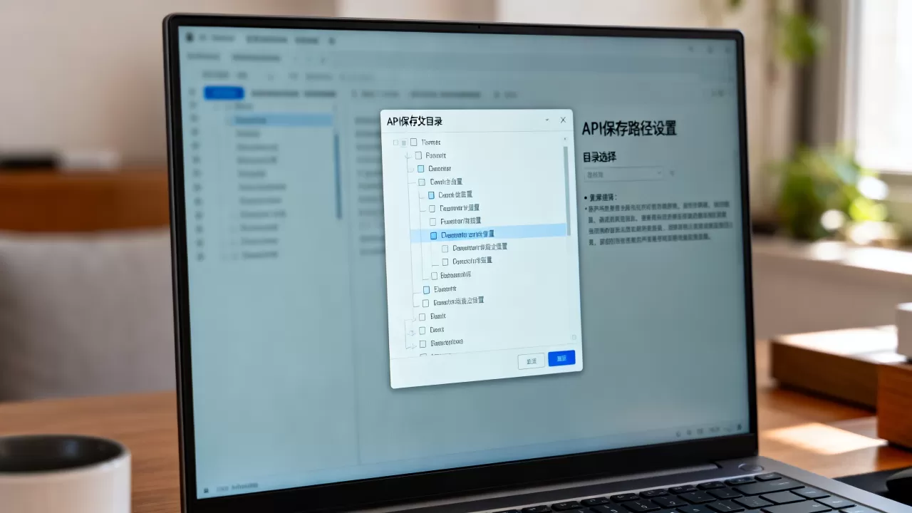 API保存文件目录对话框怎么设置？目录文件详解