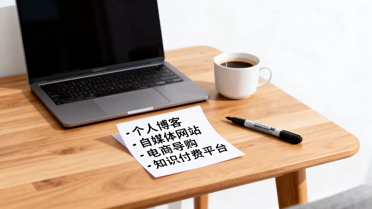 个人做什么类型网站好？适合新手做的网站类型有哪些