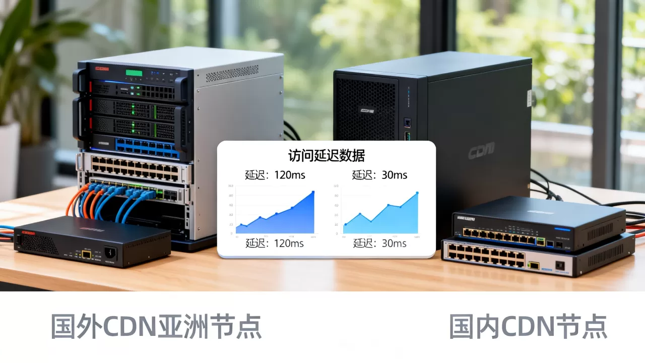 为什么国外CDN亚洲节点访问慢?国内CDN加速效果对比 为什么国外CDN亚洲节点访问慢?国内CDN加速效果对比