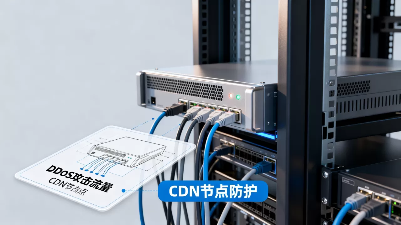 ddos如何用cdn