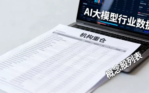 ai大模型机构重仓是谁？ai大模型概念股有哪些