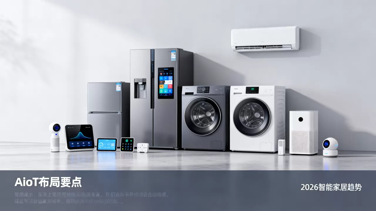 AIoT大家电领域如何布局?2026年智能家居趋势解析 AIoT大家电领域如何布局?2026年智能家居趋势解析