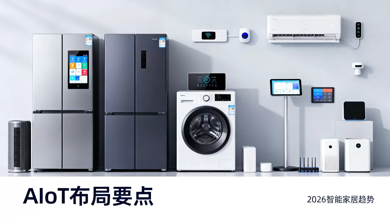 AIoT大家电领域如何布局?2026年智能家居趋势解析 AIoT大家电领域如何布局?2026年智能家居趋势解析