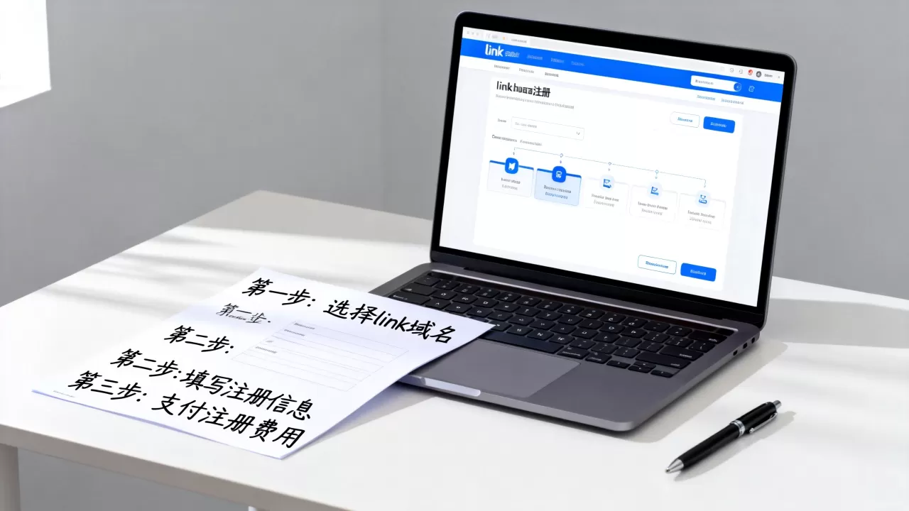 link域名注册有什么注意事项？link域名注册流程及费用
