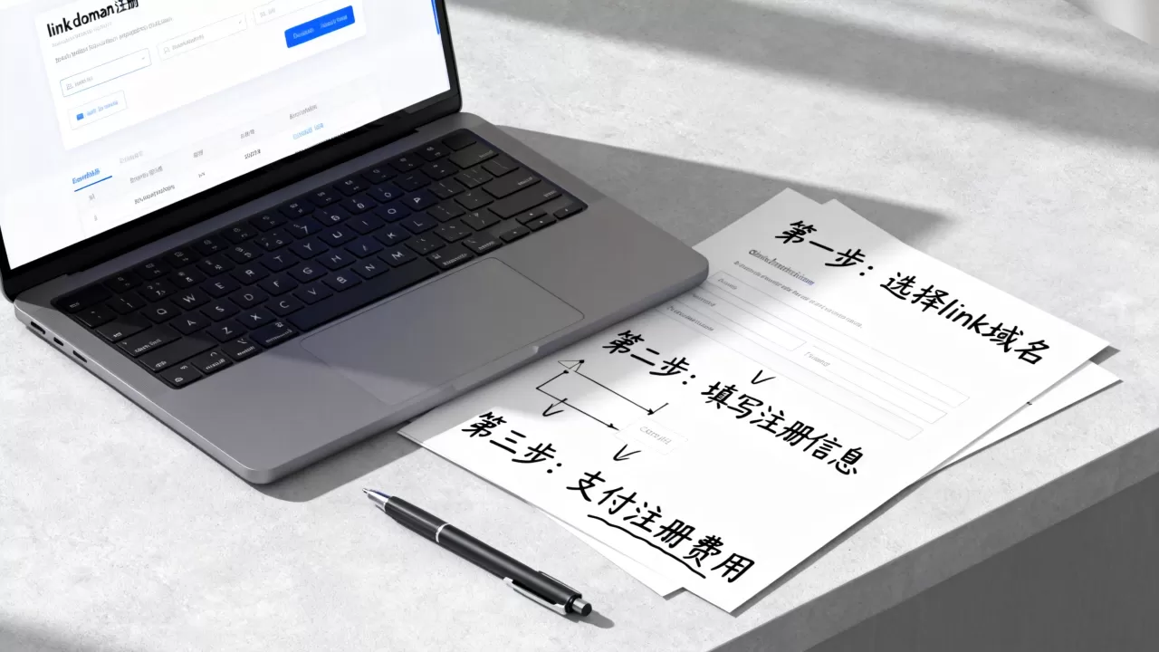 link域名注册有什么注意事项？link域名注册流程及费用
