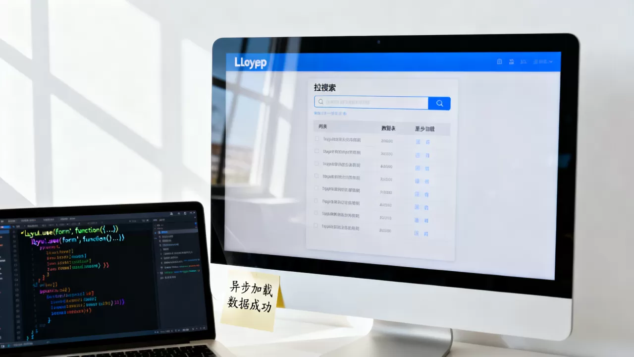 layui下拉搜索框异步加载数据怎么解决?layui select异步加载 layui下拉搜索框异步加载数据怎么解决?layui select异步加载