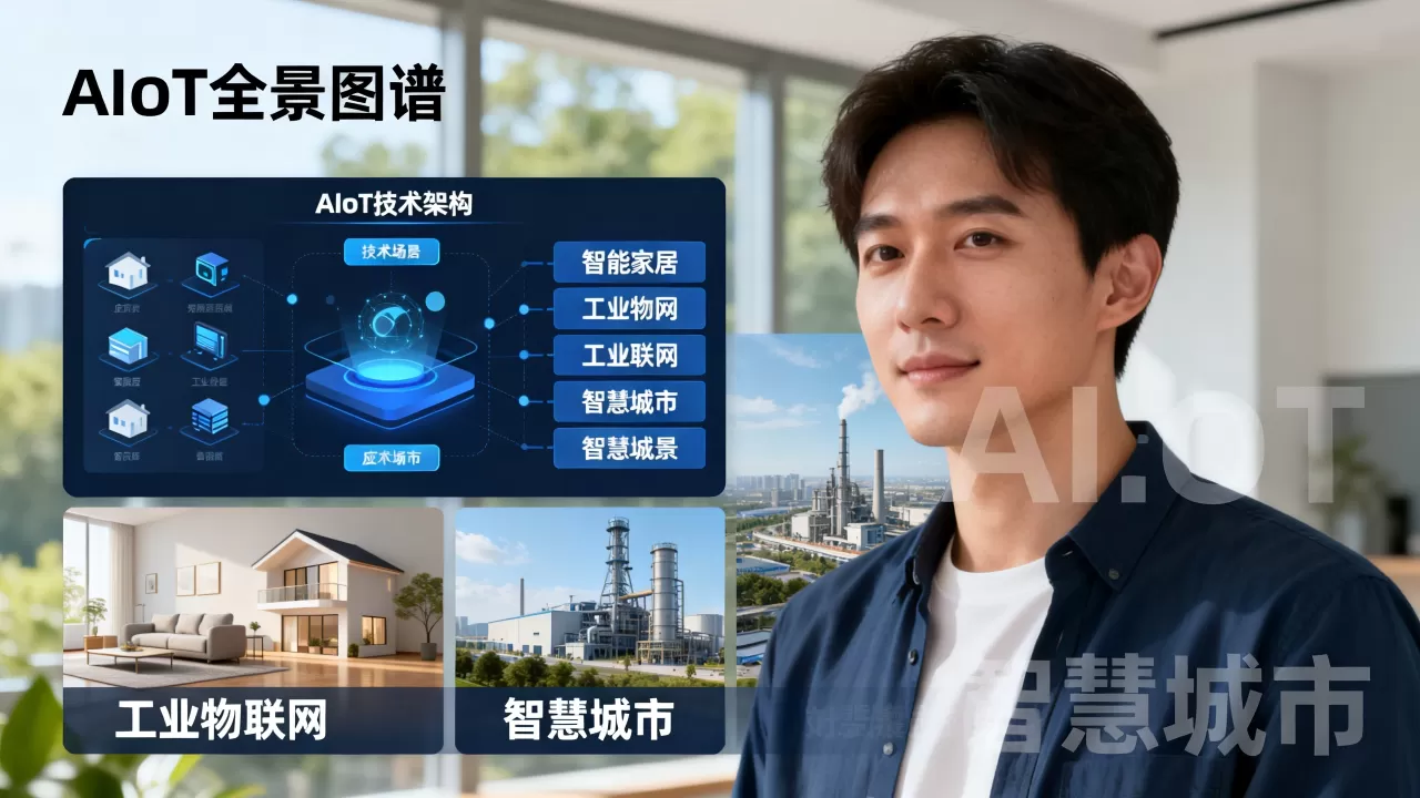 什么是AIoT全景图谱?AIoT技术架构与应用场景详解 什么是AIoT全景图谱?AIoT技术架构与应用场景详解