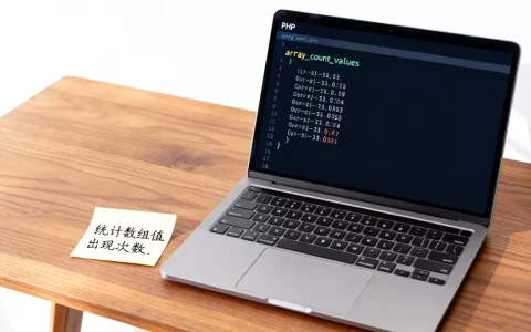 php中array_count_values怎么用？array_count_values统计数组