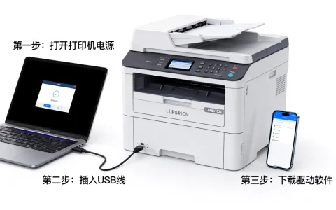 lbp841cdn打印机怎么连接？lbp841cdn驱动下载