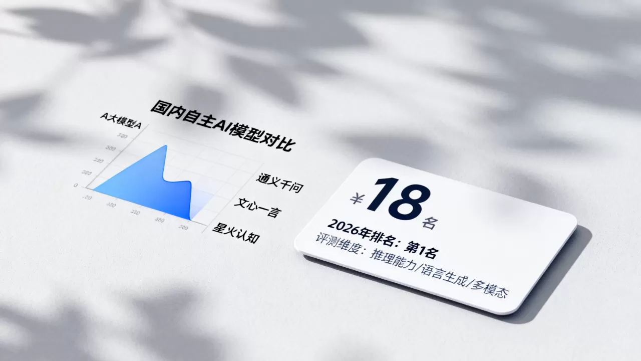 国内自主AI大模型有哪些?2026年最新排名及评测 国内自主AI大模型有哪些?2026年最新排名及评测