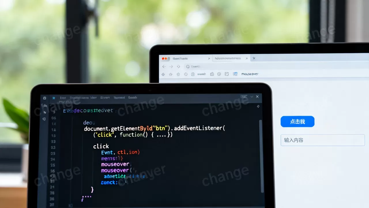 JavaScript与HTML如何交互？js操作dom元素常用事件有哪些