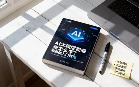 AI大模型视频怎么学？零基础入门教程
