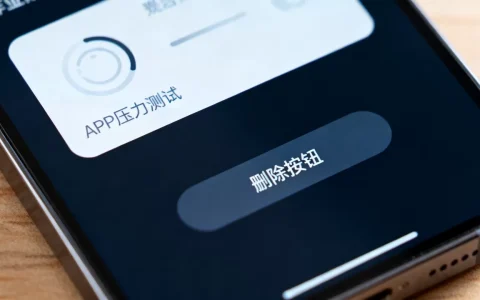 APP压力测试是什么意思？删除按钮是什么意思