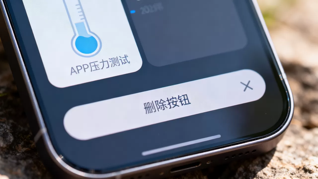 APP压力测试是什么意思?删除按钮是什么意思 APP压力测试是什么意思?删除按钮是什么意思