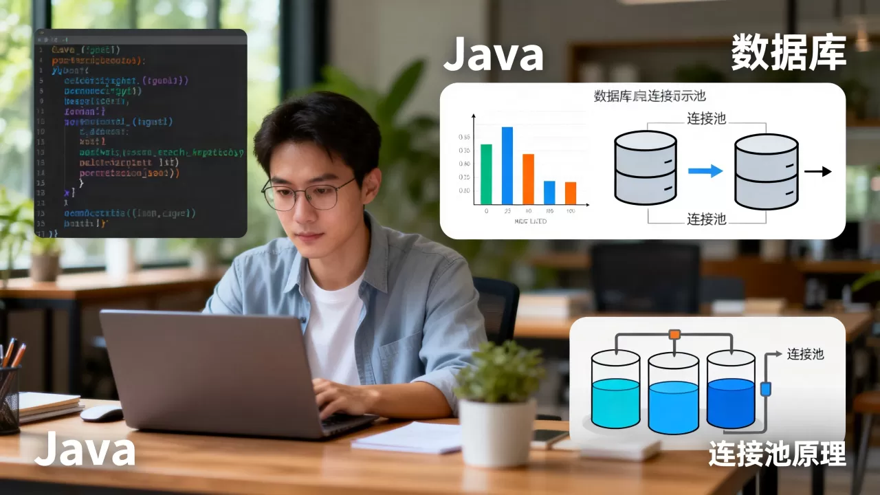 Java和数据库哪个难学？Java数据库连接池原理