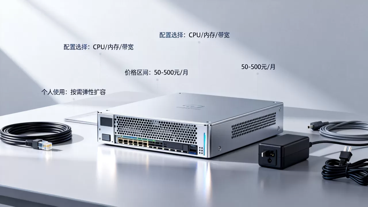 个人使用的云服务器怎么选？云服务器租用多少钱一个月