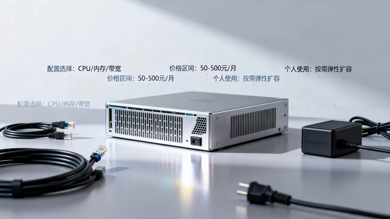个人使用的云服务器怎么选？云服务器租用多少钱一个月