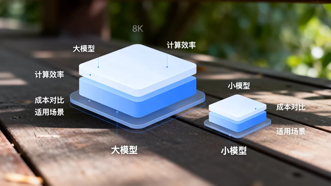 AI大模型和小模型有什么区别？大模型和小模型哪个更划算