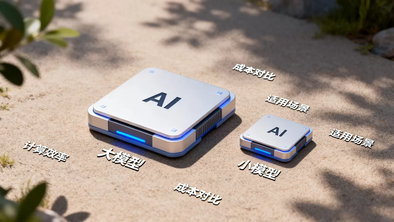 AI大模型和小模型有什么区别？大模型和小模型哪个更划算