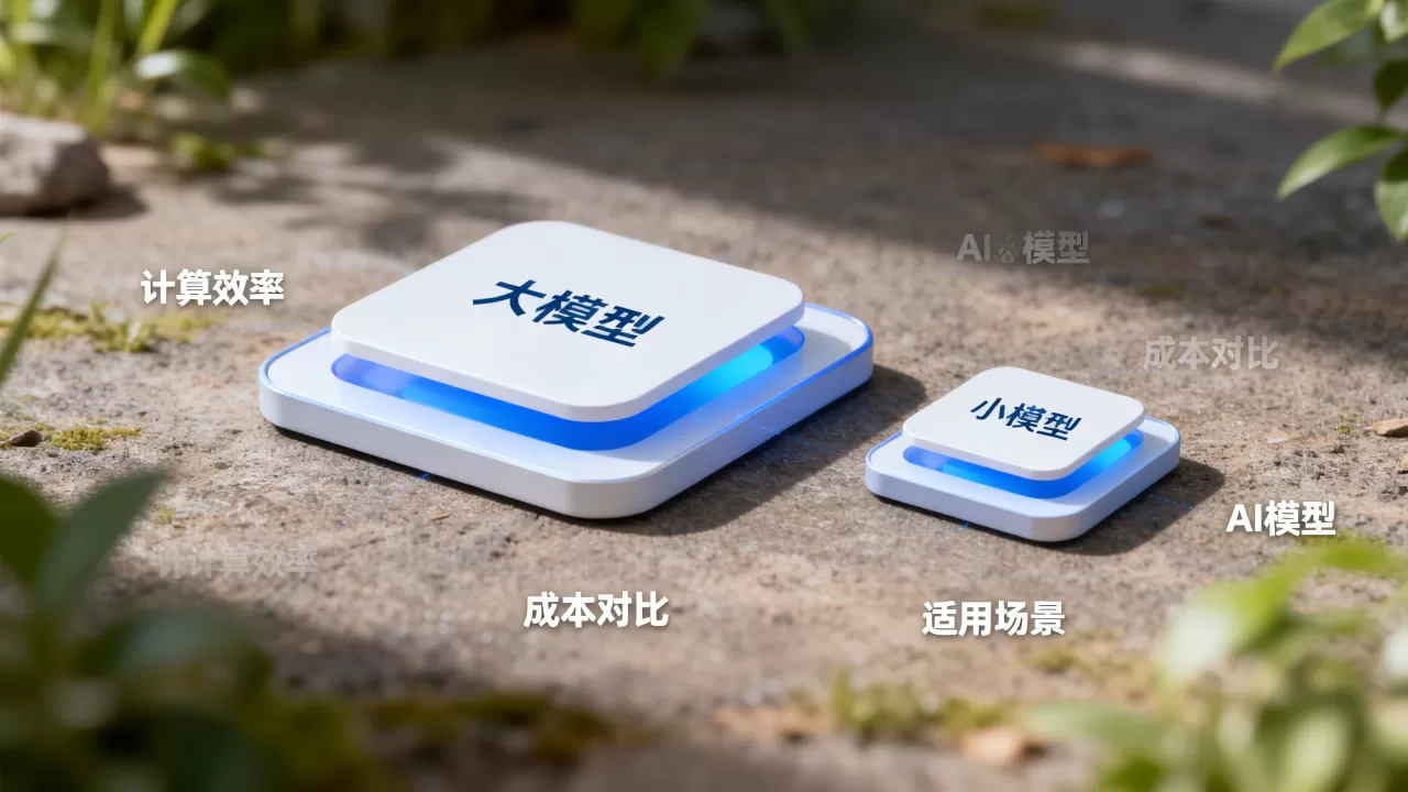 AI大模型和小模型有什么区别？大模型和小模型哪个更划算